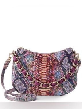 BRAHMIN | Shayna Dewberry Ametrine Shoulder Crossbody Bag NWT